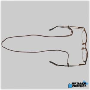 Brillenkordel Braun (2 Stück)