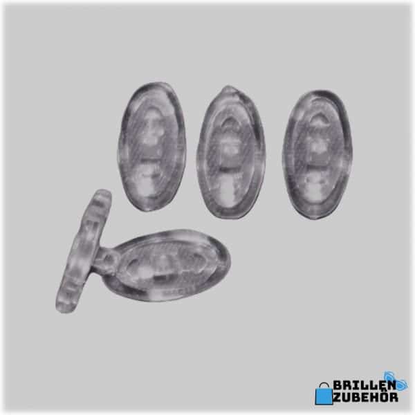Premium Brillen-/Nasenpads Oval 13mm (Schrauben)